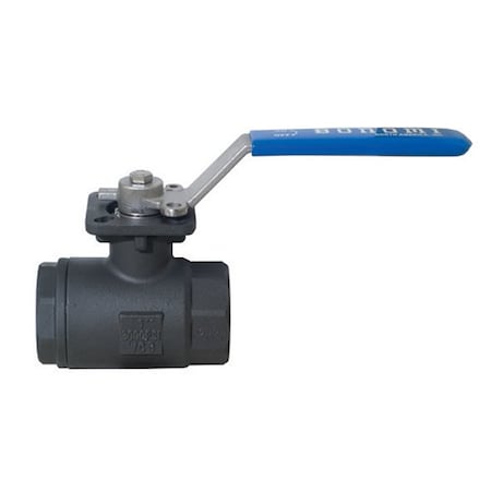 Bonomi North America 2in FULL PORT 2-PIECE CARBON STEEL DIRECT MOUNT BALL VALVE 3000-2